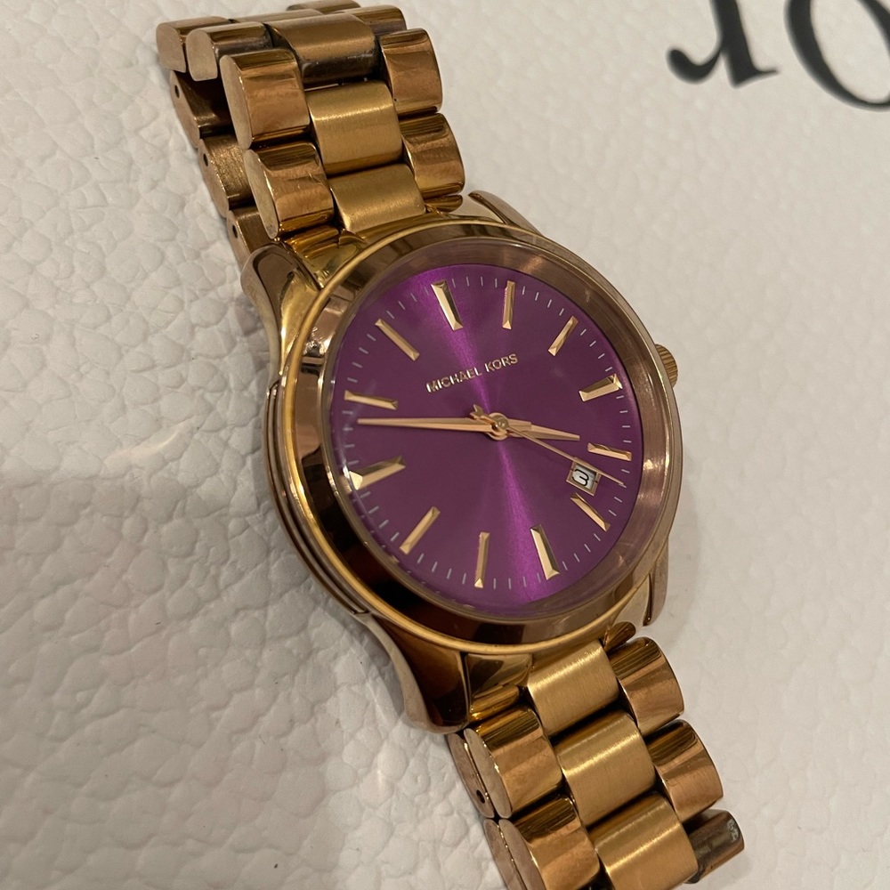 Rose Gold Michael Kors watch
